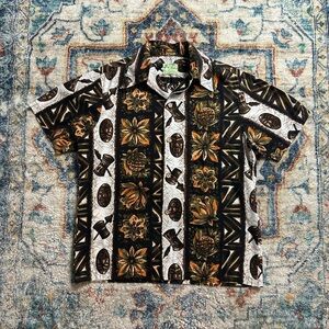 Vintage 1980s Ui-Maikai Hawaiian Button-up Shirt Large